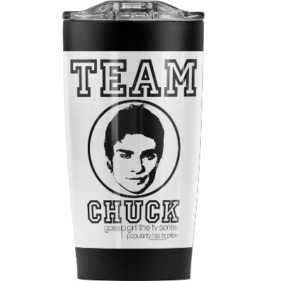 Gossip Girl Team Chuck Steel Tumbler 20oz Coffee Travel Mug