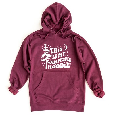 Simply Sage Market Campfire Hoodie Hoodie - 2XL - Maroon
