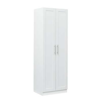 NicBex Armoire Wardrobe Closet Storage Cabinet with Double Doors & Shelves for Bedroom