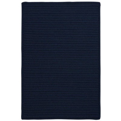 Colonial Mills Simply Home Solid Runner - Navy 2'x6'