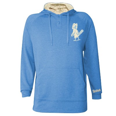 MLB St. Louis Cardinals Men's Hooded Raglan Henley Jersey