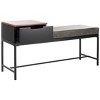 Maruka Bench with Storage  - Safavieh - 3 of 4