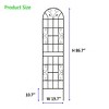 NicBex Garden Trellis for Potted Plants, Garden Bed with Trellis Rustproof Metal Trellis for Garden - 4 of 4