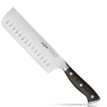 JoyJolt 7” Nakiri Knife. High Carbon x50 German Steel Kitchen Knife