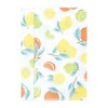 Hudson Baby Infant Girl Cotton Flannel Burp Cloths, Citrus Mint, One Size - 3 of 4