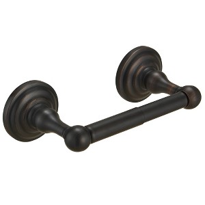 BWE Traditional Double Post Spring Wall Mounted Towel Bar Toilet Paper Holder in Oil Rubbed Bronze - 1 of 4