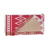 CraftBelly Retro Holiday Red 56"x46" Woven Throw Blanket - Deny Designs - 4 of 4