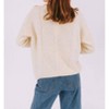 Women's Ribbon Laced Chunky Sweater - Listicle - 2 of 4