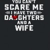 Rerun Island Men's You Cant Scare Me Short Sleeve Graphic Cotton T-Shirt - 2 of 3