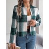 Jackets Women Casual Womens Casual Long Sleeve Short Vintage Pocket Slouchy Womens Casual Jackets and Coats - 4 of 4