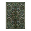 Lahome GST Intricate Floral Abundance Short Pile Velvet Rectangular Indoor Area Rug - 2 of 4