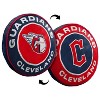 MLB Cleveland Guardians 15" Prime Cloud Pillow: Team Logo Plush Novelty - 3 of 4