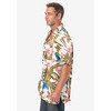 KingSize Men's Big & Tall Printed Camp Shirt - 4 of 4