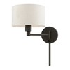Livex Lighting 1 - Light Wall Light in  English Bronze - 3 of 4