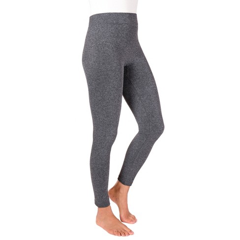 Muk Luks Women's 1-pair Marled Leggings - Grey, Medium/large : Target