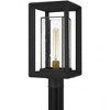 Quoizel Lighting Infinger 1 - Light Post Light in  Earth Black - 2 of 4