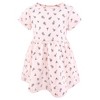 Hudson Baby Infant and Toddler Girls Cotton Dresses, Hummingbird Garden - 4 of 4