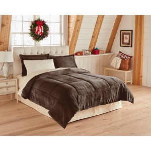 BrylaneHome BH Studio Microfleece Comforter - 1 of 4