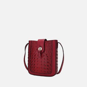 MKF Collection Molly Trendy Vegan Leather Crossbody Bag by Mia K - 1 of 4