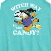 Girls' - Garfield - Witch Way To The Candy Graphic Sleeveless Aline Dress - 2 of 3