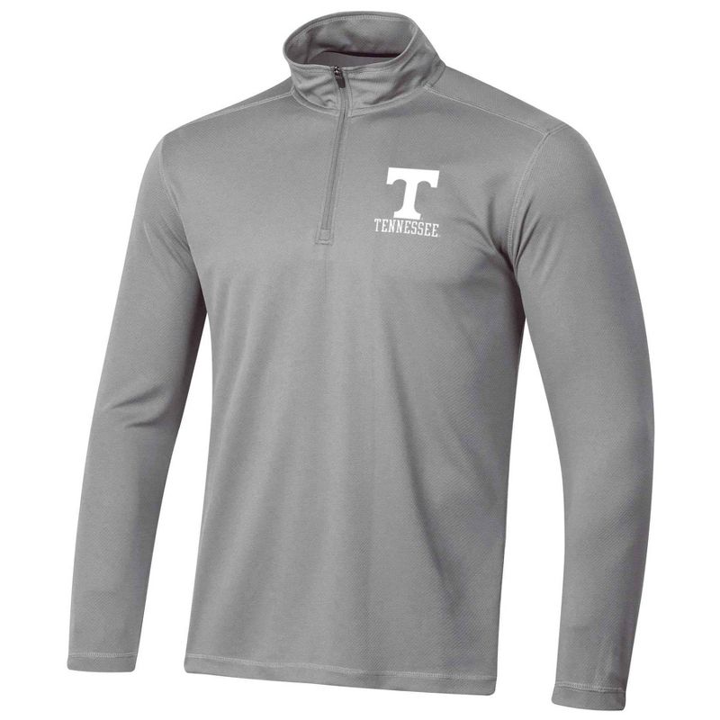 NCAA Tennessee Volunteers Men&#39;s Gray 1/4 Zip Sweatshirt, 1 of 4