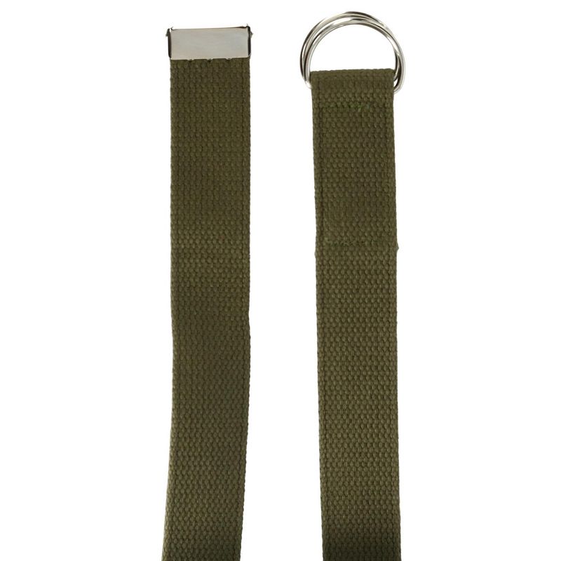 CTM Cotton Web Belt with D Ring Buckle, 2 of 3