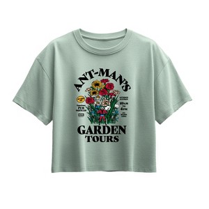 Girls' - Marvel - Antman Garden Tours Short Sleeve Boxy Graphic T-Shirt - 1 of 1