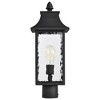 Nuvo Lighting Austen 1 - Light Lantern in  Matte Black - 3 of 4