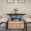 Modern 5 Piece Dining Set for Small Spaces, Modern Rectangular Dining Table, for Small Space, Apartment, Restaurant - 3 of 4