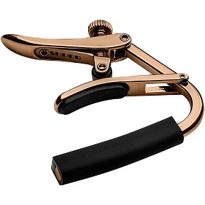 Shubb Capo Royale Series C4G-Rose Capo For 7.25" Radius Fretboard Guitar, Rose Gold Finish - 1 of 1