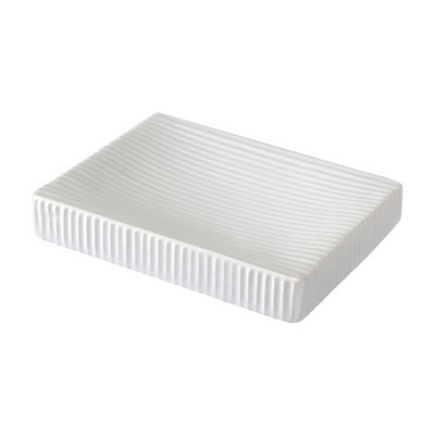 Frosty Glass Soap Dish Bathroom Tumbler White - Allure Home Creations :  Target