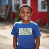 The Juniper Shop Chasing Sunshine Block Distressed Youth Short Sleeve Tee - 4 of 4