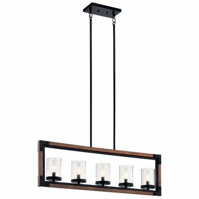 Kichler Lighting Marimount 5 - Light Chandelier In Auburn Stained : Target