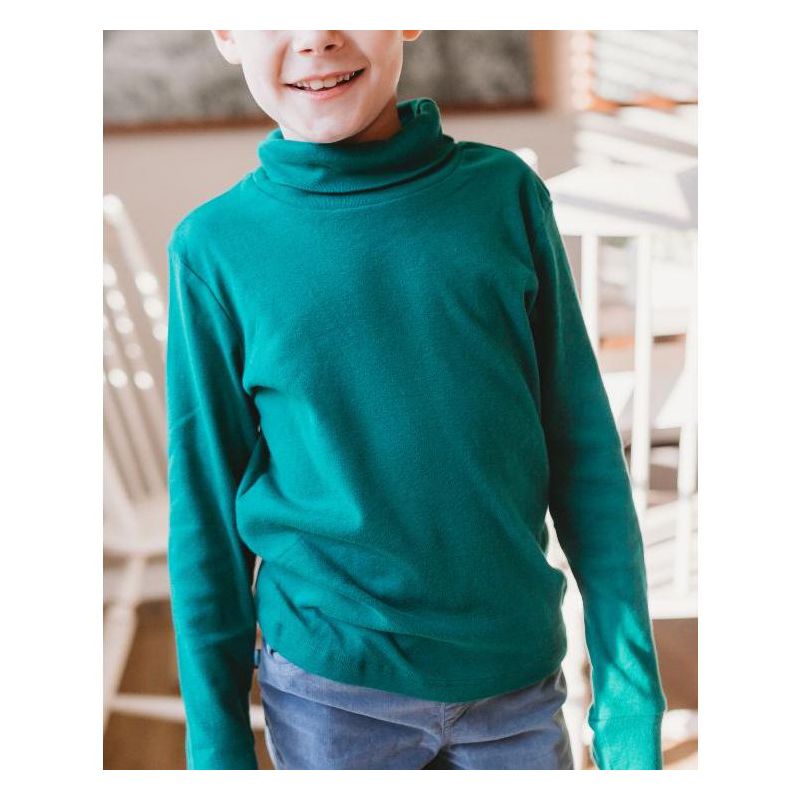 City Threads USA-Made Boys and Girls Soft Cotton Turtleneck, 4 of 6