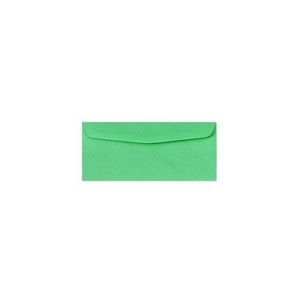 LUX 4 1/8" x 9 1/2" #10 60lbs. Bright Regular Envelopes Green 4260-12-50 - 1 of 1