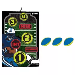 2-in-1 Football Toss and Flying Disc Toss Sport Squad Endzone Challenge Practice your Throwing Skills with this Football Target Carnival Game Backyard and Lawn Game for Indoor and Outdoor Use 