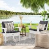 43"x21" Woven Outdoor Chair Cushion - Threshold™ - 2 of 4