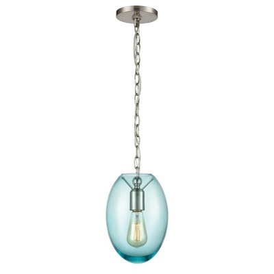 Elk Home Ellipsa 1 - Light Pendant in  Satin Nickel