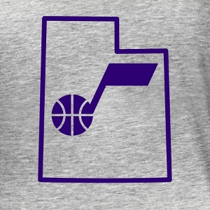NBA Utah Jazz Women's Short Sleeve Burnout Scoop T-Shirt - 1 of 4