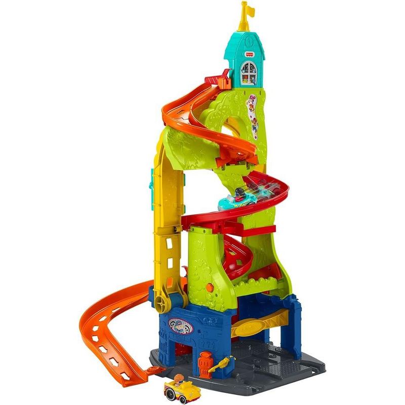Fisher-Price Little People Sit 'N Stand Skyway 2-In-1 Vehicle Racing Playset, 2 of 3
