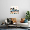 Golden Peaks Print on Acrylic Glass by SpaceFrog Designs - iCanvas - 3 of 4