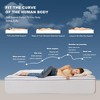 Itopfox Queen Mattress Topper, Thick Pillow Top Pad for Back Pain Relief, Cooling Soft Mattress Cover with Deep Pockets - 3 of 4