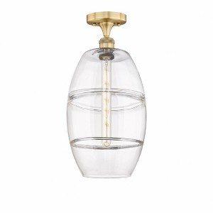 Vaz - 1 Light Semi-Flush Mount In Industrial Style-18.63 Inches Tall and 10 Inches Wide - 1 of 1