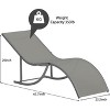 WhizMax 2-Piece Patio Chaise Lounge Set - Heavy-Duty Sunbeds for Poolside, Garden, Tanning, All-Weather Comfort - 3 of 4