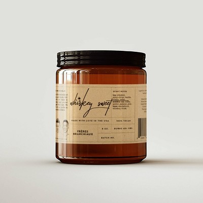 Whiskey Sweet Candle - Freres Branchiaux