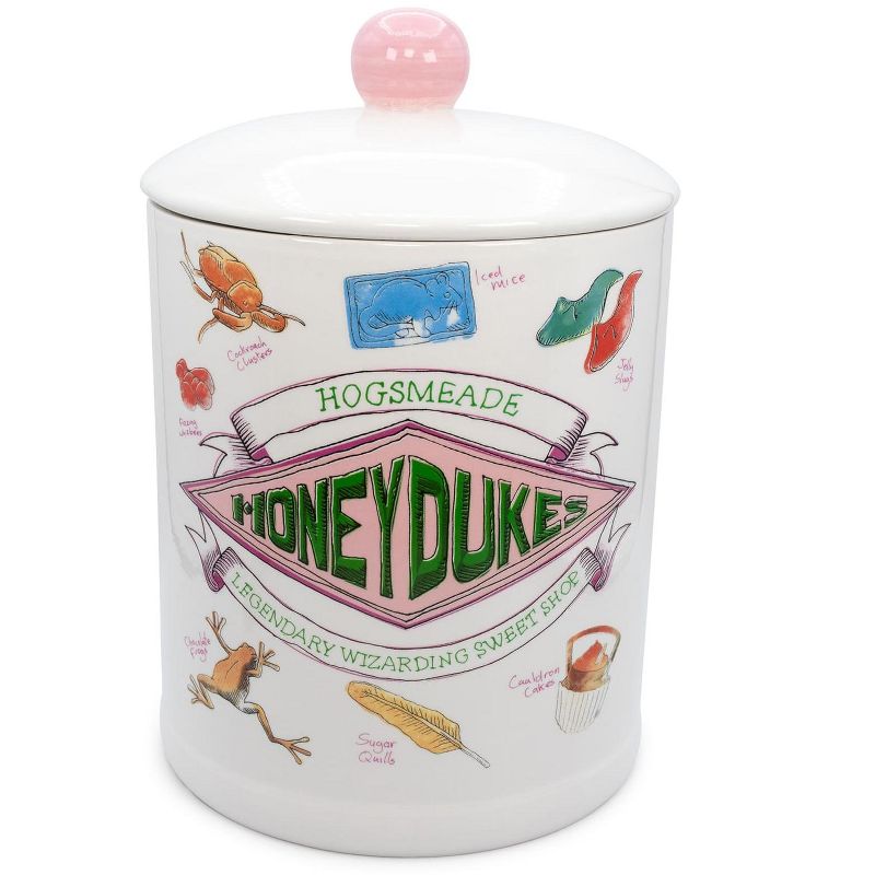 Silver Buffalo Harry Potter Honeydukes Sweets Ceramic Cookie Storage Jar | 10 Inches Tall, 1 of 8