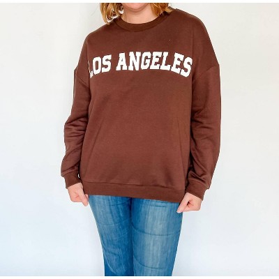 Women's Los Angeles Terry Sweatshirt - Pretty Garbage