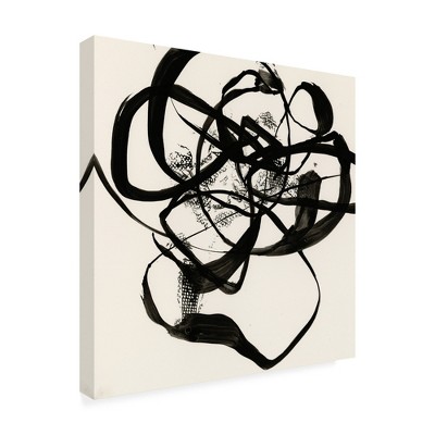 Trademark Fine Art -Jennifer Goldberger  'Sumi E Abstract I' Canvas Art