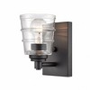 Elk Home Pulsate 1 - Light Vanity in  Matte Black - 3 of 3