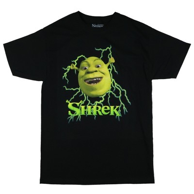 Seven Times Six Dreamworks Shrek T-Shirt Men's Lightning Logo Design Top